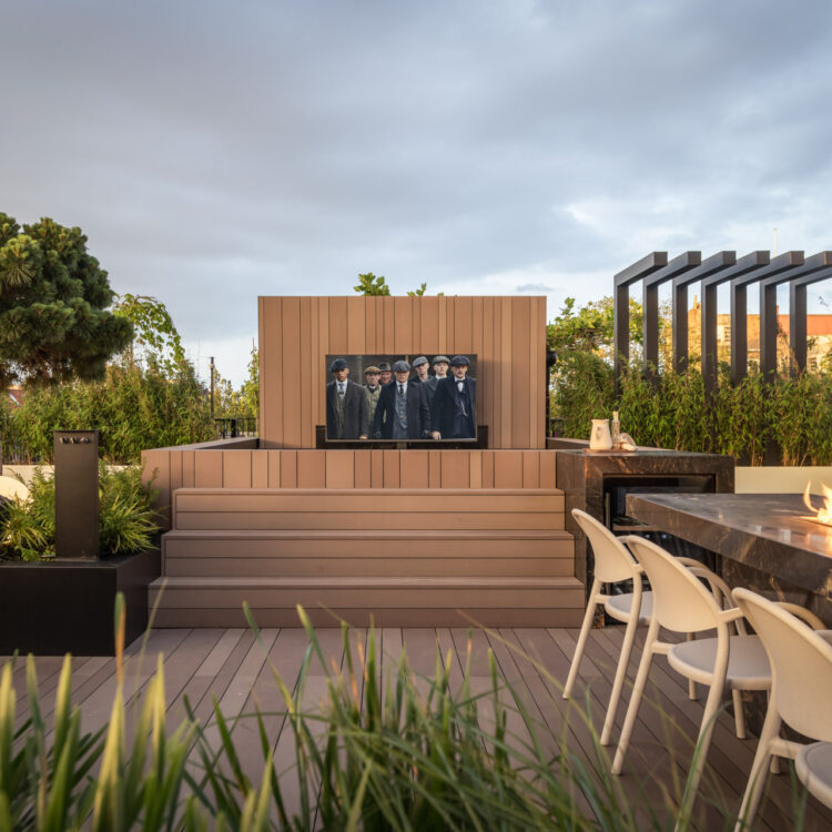 Spectaculair high-end dakterras