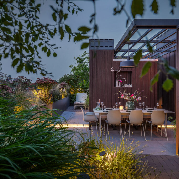 Moderne Delfts ‘groene’ daktuin